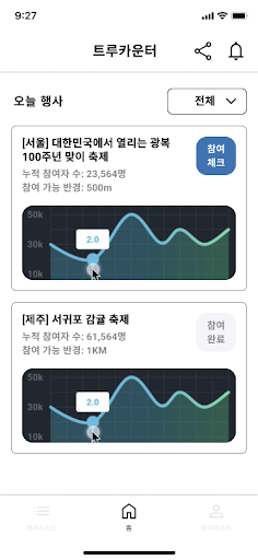 트루카운터 - 행사 실시간 참여자 수 집계 시스템 Screen 3