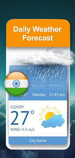 Android application India Weather Live Update 2024 screenshort