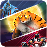 Ninja Tiger fighting 3D icon