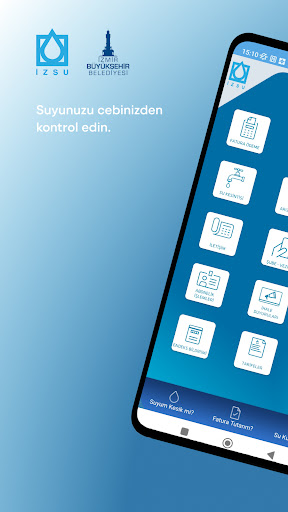 Android application İzsu Genel Müdürlüğü screenshort