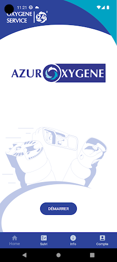 Android application OXYGENE Service 24 screenshort