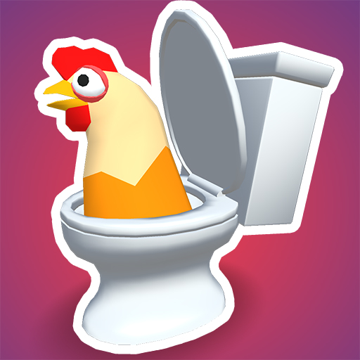 Toilet Chicken  Icon
