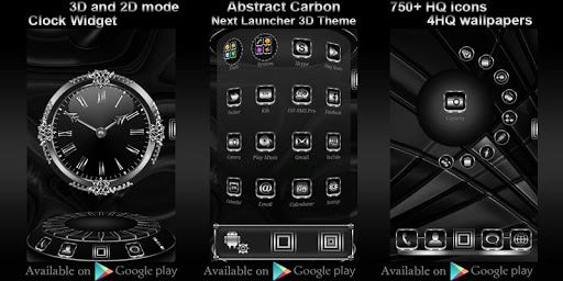 Carbon Clock Widget Screenshot 3 - AppWisp.com