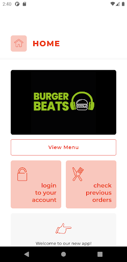 Android application Burger Beats WF1 screenshort