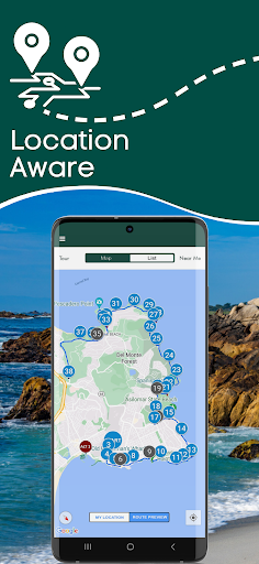 Screenshot of 17 Mile Drive Audio Tour Guide