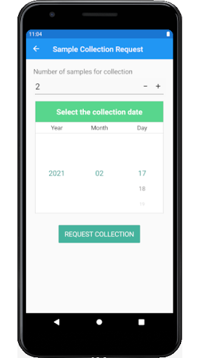 Hortec Logistics App Screen 2