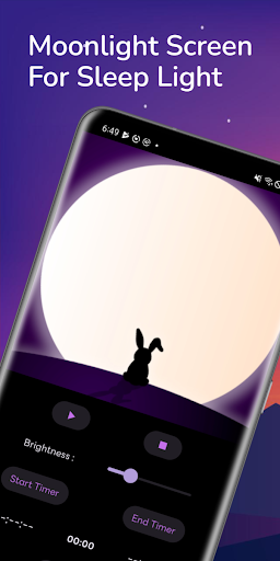 Android application Simple Sleep Light For Baby screenshort