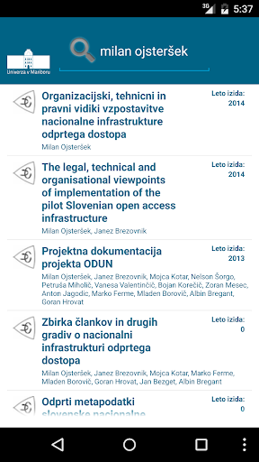 OpenScience Screen 2