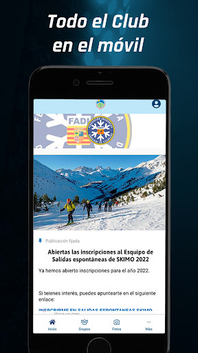 Android application CP Mayencos screenshort