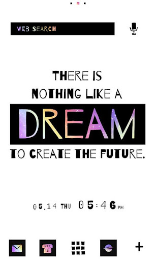 Android application Simple Theme-Dream in Color- screenshort