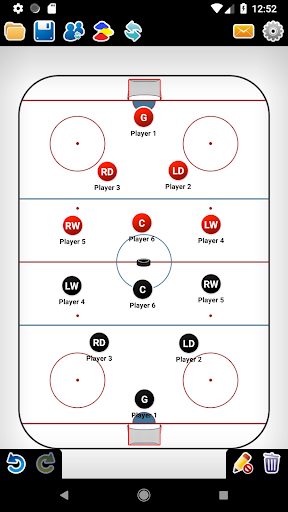 Coach Tactic Board: Hockey 1.5.2 screenshots 1