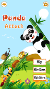 Panda Attack: Slide & Throw Screenshot