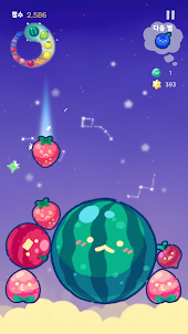별 수박 : 귀여운 과일 행성