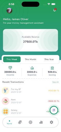 Android application Spend Buddy - Finance Manager screenshort
