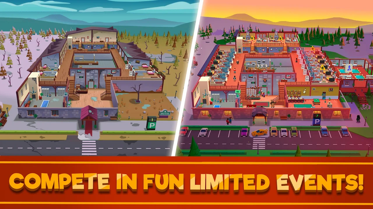 Download Hotel Empire Tycoon - Idle Game (MOD Unlimited Money)