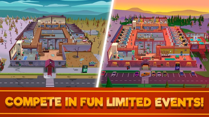 Hack Hotel Empire Tycoon－Idle Game