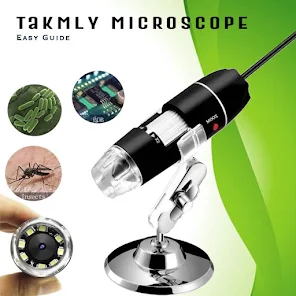 Qiilu Accessoires de microscope, platine mobile avec échelle, pied
