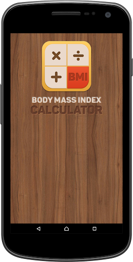 Android application BMI Calculator screenshort