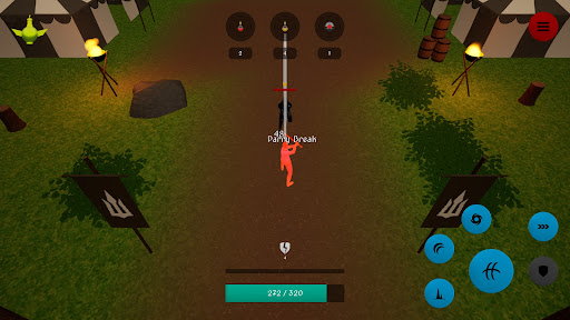 Android application Gallant - Medieval Battle screenshort