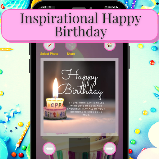 Android application Happy Birthday Wishes screenshort