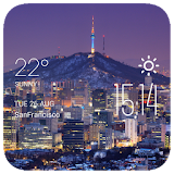 Seoul Weather Widget/Clock icon