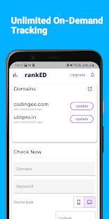 ranKED - SEO Rank Tracker by C Capture d'écran