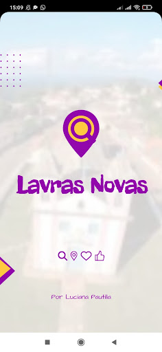 Android application Lavras Novas screenshort