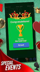 Imágen 3 Solitaire + Card Game by Zynga android