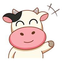 Cow Stickers WAStickerApps