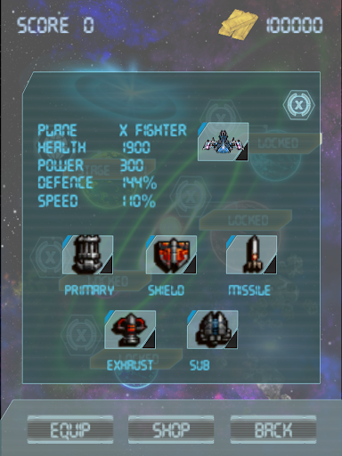 Galaxy Fighter Z - Shooting Screen 2