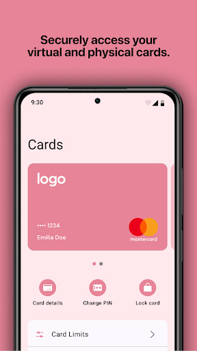 Android application Cardholder screenshort