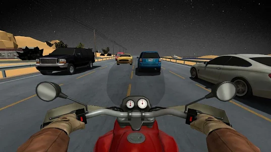 Moto Rider:Autobahn-Rennspiel