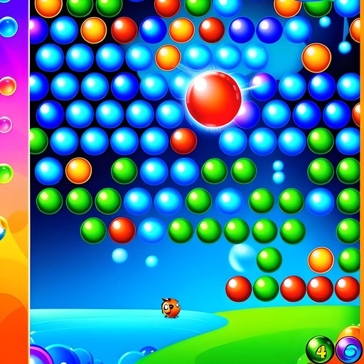 Bubble Shooter Game 3D Screen 3