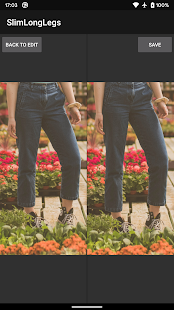Slim Long Legs - Photo Editor Capture d'écran