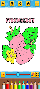 Coloring Strawberry