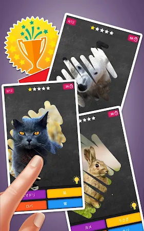 Game screenshot スクラッチゲーム：動物クイズ apk download