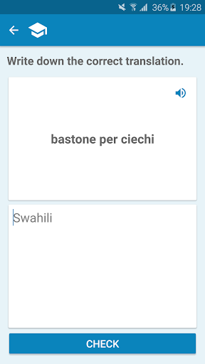 Italian-Swahili Dictionary screenshot 5
