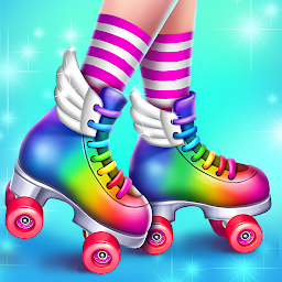 Obraz ikony: Roller Skating Girls