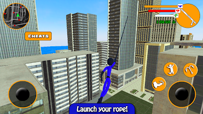 US Police Stickman Hero screenshot 1