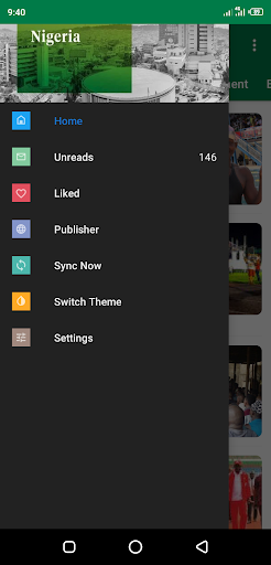 Android application Nigeria News - Breaking News screenshort