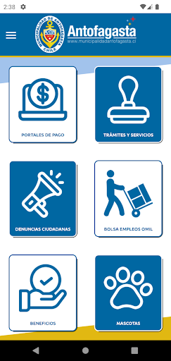 Municipalidad de Antofagasta Screen 3