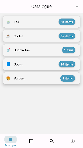 Android application David's Stash screenshort