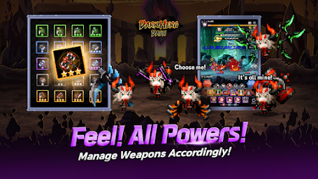 Dark Hero Dash : Idle RPG