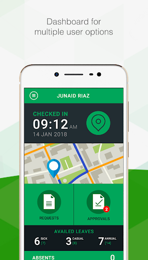Android application Wateen EMS screenshort