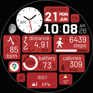 Modular Colours - Watch Face
