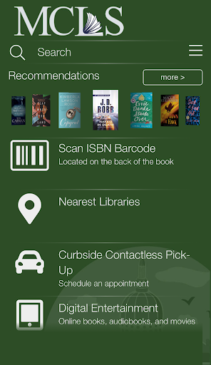 Android application MyMCLSNJ screenshort