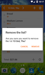 Simple Shopping List Pro Screenshot
