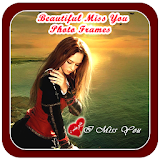 Beautiful Miss You Photo Frames icon