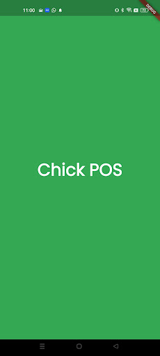 Android application Chick POS screenshort