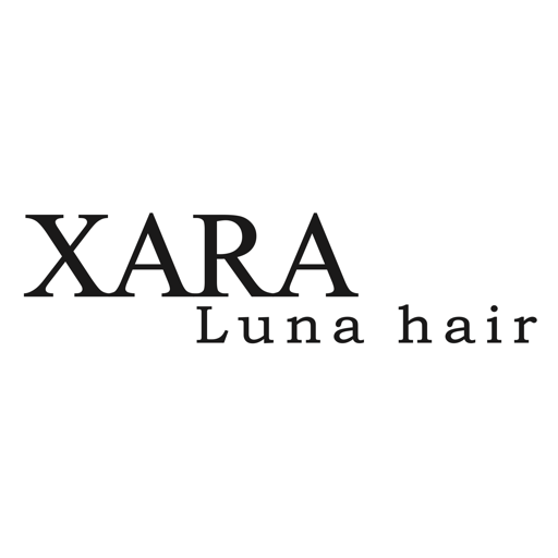 美容室・ヘアサロン XARA Luna hair（ザラ ルナ logo